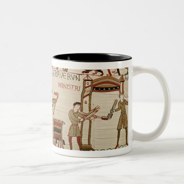 Caneca De Café Em Dois Tons Cozinham a carne (Direita)