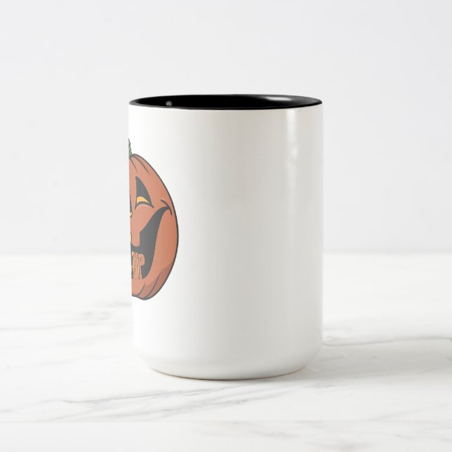 Caneca De Café Em Dois Tons Cozy Halloween (Centro)