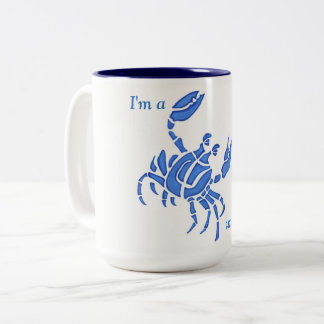 Caneca De Café Em Dois Tons Crabby antes do café