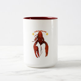 Caneca De Café Em Dois Tons Crawfish Mug