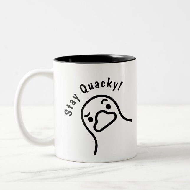 Caneca De Café Em Dois Tons Create Your Own Make Add Text Fanny Quote (Esquerda)