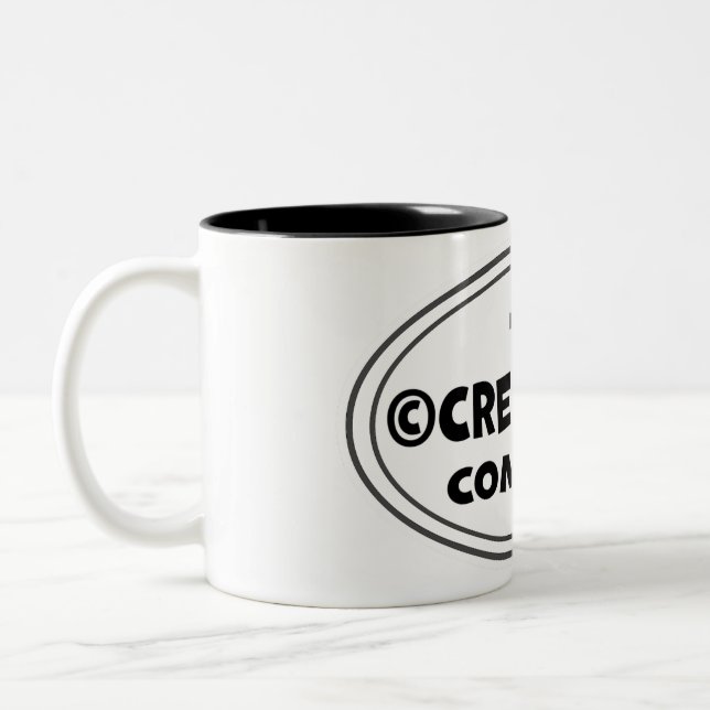 Caneca De Café Em Dois Tons Creekrat Cartoon Studios - Creek Rat (Esquerda)