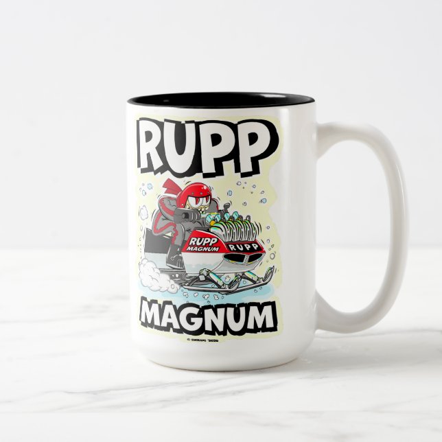 Caneca De Café Em Dois Tons Creekrat Cartoon Studios Rupp Magnum (Direita)