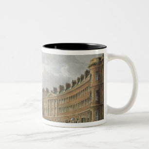 Caneca De Café Em Dois Tons Crescente de Lansdown, banho, 1820