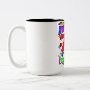 Caneca De Café Em Dois Tons Crianças Incríveis Festa de aniversario de meninas