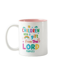 "Crianças são um presente" - rosa feito sob encome