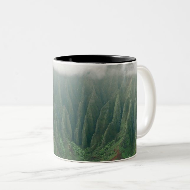 Caneca De Café Em Dois Tons Criaturas do Mar (Frente Esquerda)