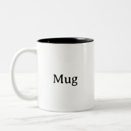Caneca De Café Em Dois Tons Crie o seu próprio de 325 ml