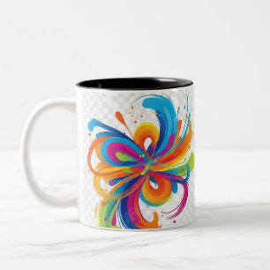 Caneca De Café Em Dois Tons crie sua mentalidade positiva para o futuro