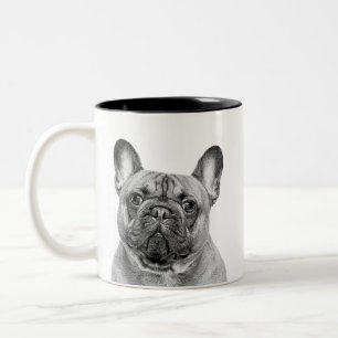 Caneca De Café Em Dois Tons Crie Sua Própria Foto de Animal de Estimação em Pr