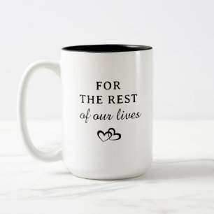 Caneca De Café Em Dois Tons Crie Sua Própria Promoção de Marca Simples