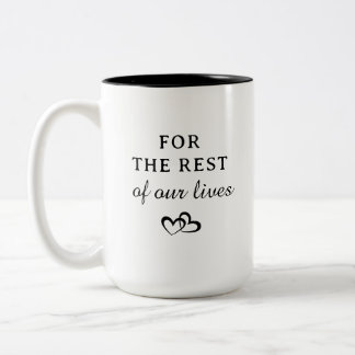 Caneca De Café Em Dois Tons Crie Sua Própria Promoção de Marca Simples