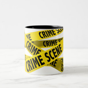 Caneca De Café Em Dois Tons "Crime Scene" MUG