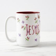 Cristianismo Jesus Me Ama Feminino Floral
