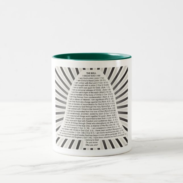 Caneca De Café Em Dois Tons Cristo (Centro)