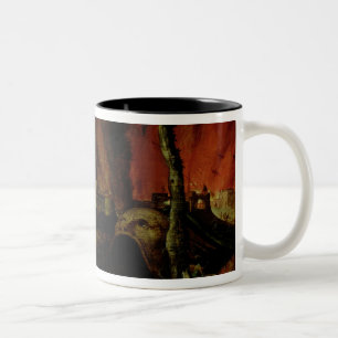 Caneca De Café Em Dois Tons Cristo no limbo 2