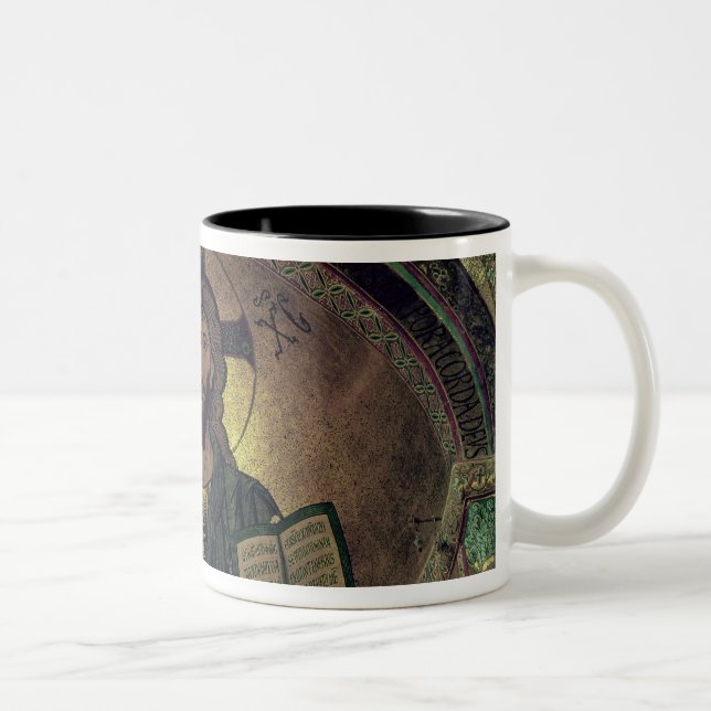 Caneca De Café Em Dois Tons Cristo Pantocrat no apse (Direita)