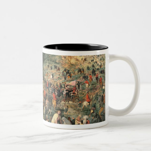 Caneca De Café Em Dois Tons Cristo que leva a cruz, 1564 (Direita)