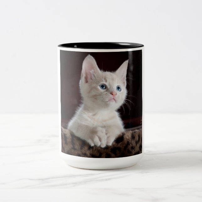 Caneca De Café Em Dois Tons Cristóvão Branco Vulnerável (Centro)