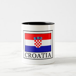 Caneca De Café Em Dois Tons Croácia