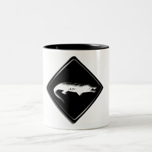 Caneca De Café Em Dois Tons Croco Crocodilo - Sinal Mug