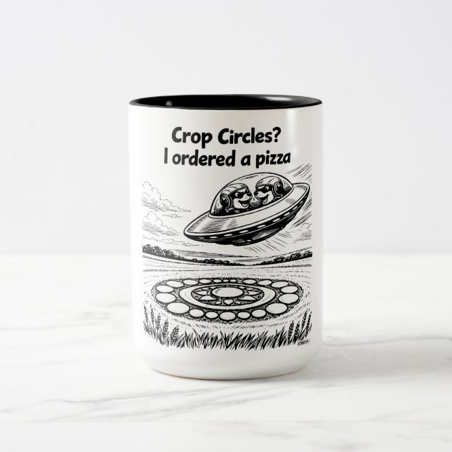 CANECA DE CAFÉ EM DOIS TONS CROP CIRCLES (Centro)