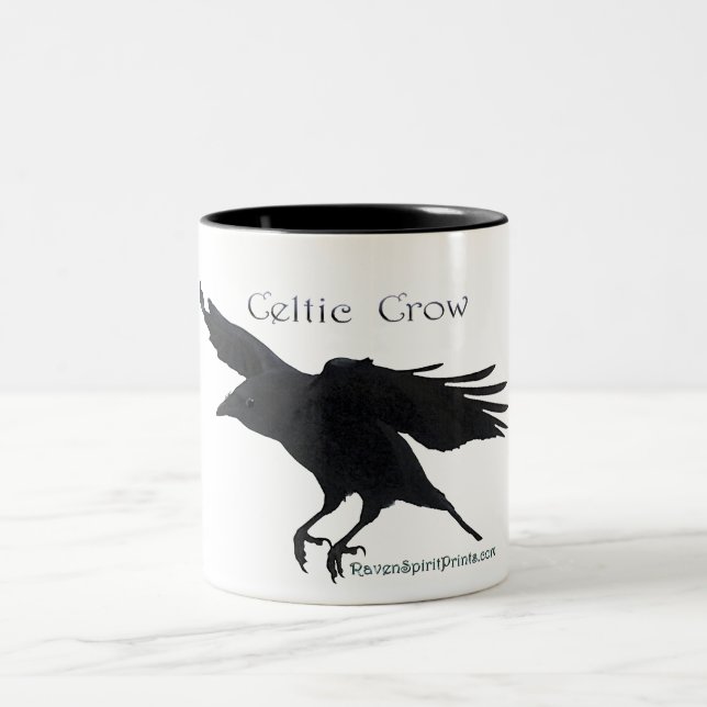 CANECA DE CAFÉ EM DOIS TONS CROW (Centro)