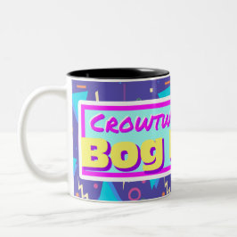 Caneca De Café Em Dois Tons CrowTwig e Lucky dos anos 90