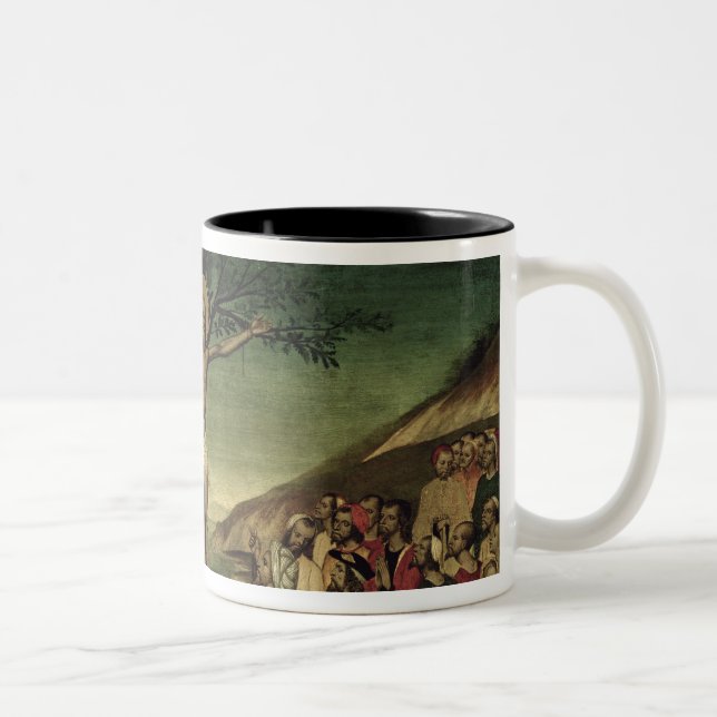 Caneca De Café Em Dois Tons Crucificação de St Andrew (Direita)
