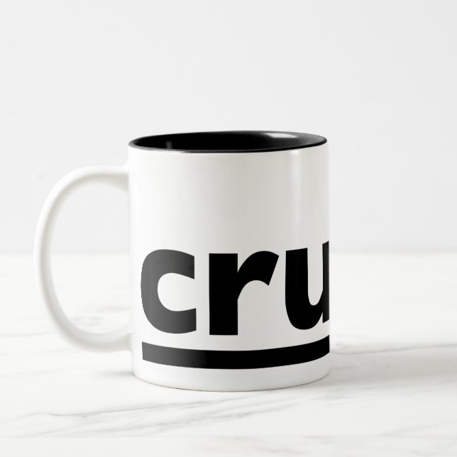 Caneca De Café Em Dois Tons crudmug (Esquerda)