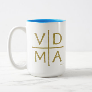 Caneca De Café Em Dois Tons Cruz da Reforma de Lutero