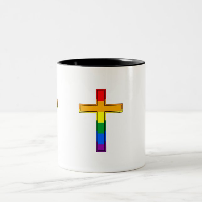 Caneca De Café Em Dois Tons Cruz Gay (Centro)