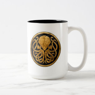 Caneca De Café Em Dois Tons Cthulhu