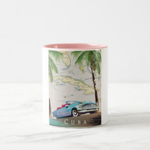 Caneca De Café Em Dois Tons Cuba