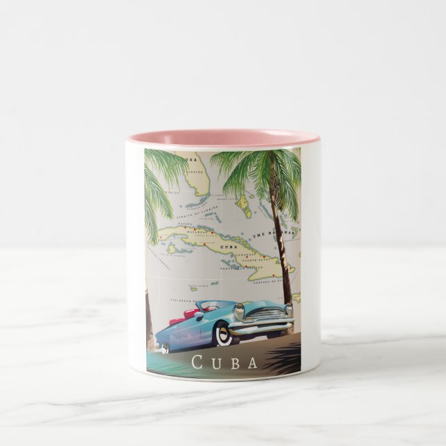 Caneca De Café Em Dois Tons Cuba (Centro)