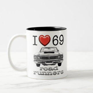 Caneca De Café Em Dois Tons Cuco terrestre australiano 1969