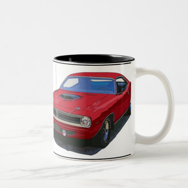 Caneca De Café Em Dois Tons Cuda Coupe 1970 (Direita)