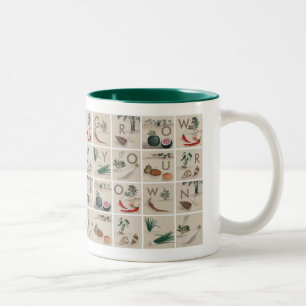 Caneca De Café Em Dois Tons Cultive o Seu Próprio