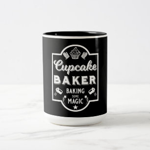 Caneca De Café Em Dois Tons Cupcake Master Baker