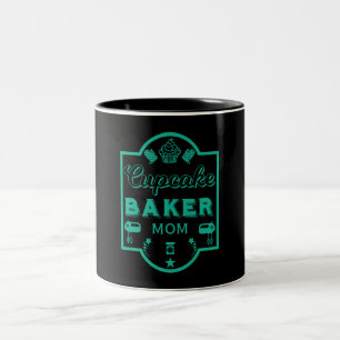 Caneca De Café Em Dois Tons Cupcake Master Baker