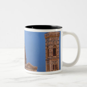 Caneca De Café Em Dois Tons Cúpula da Catedral de Santa Maria del Fiore em cal