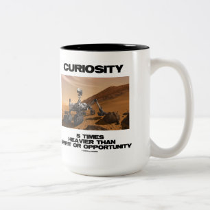 Caneca De Café Em Dois Tons Curiosidade 5 vezes mais pesado do que a