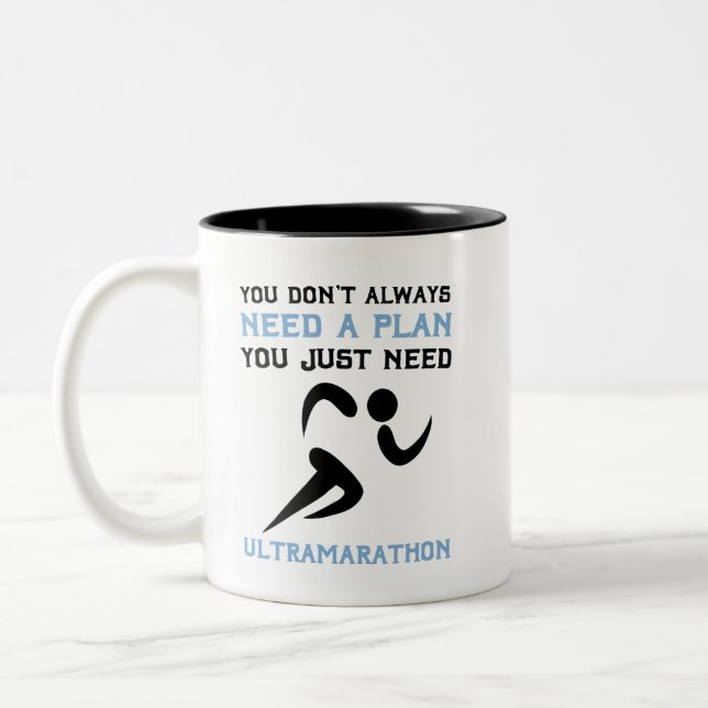 Caneca De Café Em Dois Tons Cursores Ultra Marathon  (Esquerda)