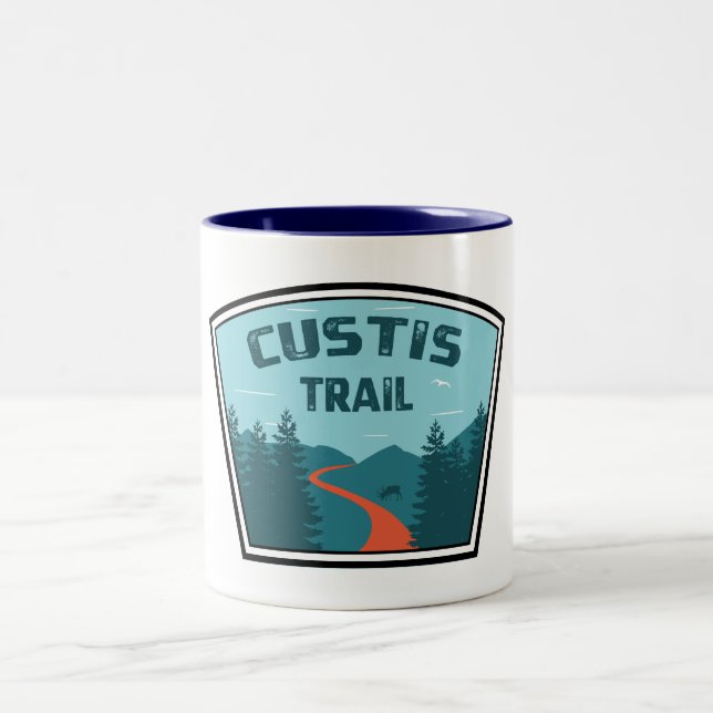 Caneca De Café Em Dois Tons Custis Trail (Centro)