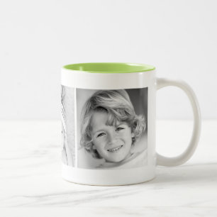 Caneca De Café Em Dois Tons Custom Photo Personalized Mug