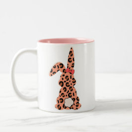 Caneca De Café Em Dois Tons Custon Rabbit Pints Leopard