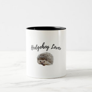 Caneca De Café Em Dois Tons Cute Hedgehog