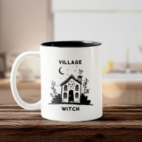 Cute Village Witch Whimsical House