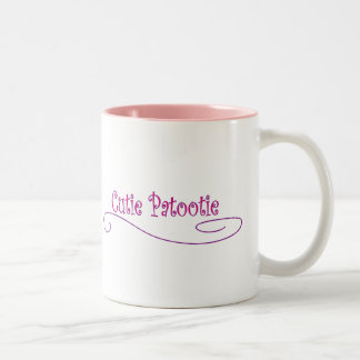 Caneca De Café Em Dois Tons Cutie Patootie Mug