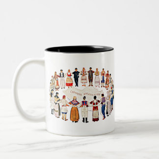 Caneca De Café Em Dois Tons Cuvajte Jugoslaviju